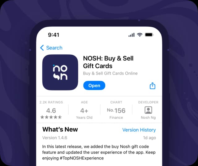 Download Nosh app
