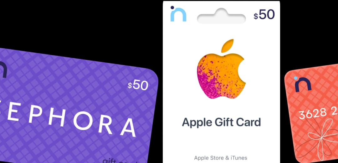 Sell gift cards for USD